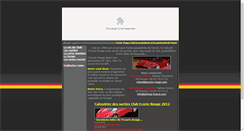 Desktop Screenshot of ecurie-rouge.com
